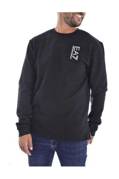 Emporio Armani EA7 Hoodies & Sweatvesten Sweatshirt Gray 4 Emporio Armani EA7 Hoodies & Sweatvesten Sweatshirt Gray - Afbeelding 2