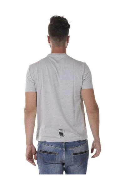 Emporio Armani EA7 Shirts T-shirt Gray 5 Emporio Armani EA7 Shirts T-shirt Gray - Afbeelding 3