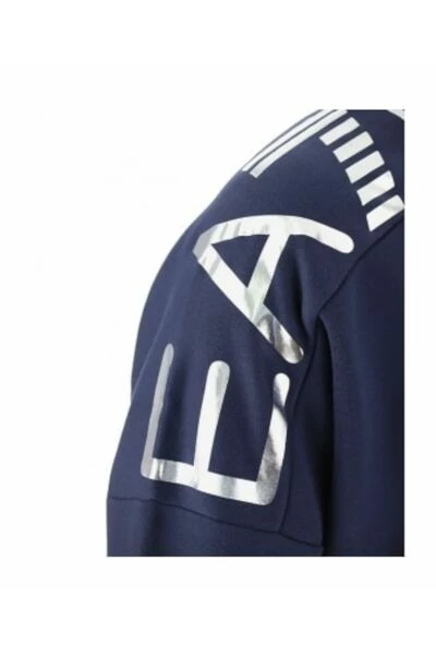 Emporio Armani EA7 Hoodies & Sweatvesten Sweatshirts & Hoodies Blue 4 Emporio Armani EA7 Hoodies & Sweatvesten Sweatshirts & Hoodies Blue - Afbeelding 2