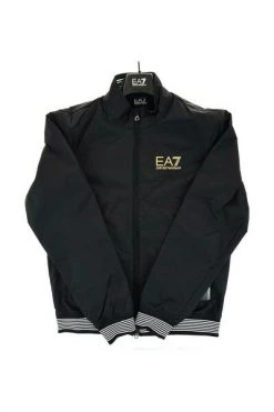 Emporio Armani EA7 Bomber Jackets Sweatshirt Black -Goedkope Emporio Armani EA7 winkel 70cd333b8782389b9a28e2a0dc75cf6c