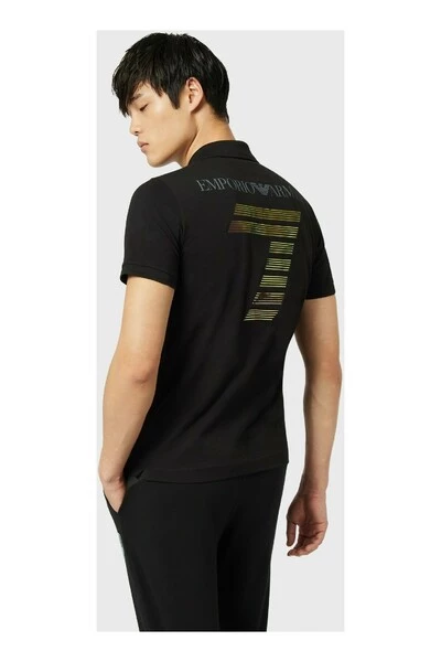 Emporio Armani EA7 Polo's POLO Black 5 Emporio Armani EA7 Polo's POLO Black - Afbeelding 3