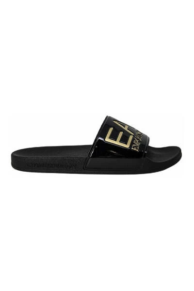 Emporio Armani EA7 Slippers Sliders Black 5 Emporio Armani EA7 Slippers Sliders Black - Afbeelding 3