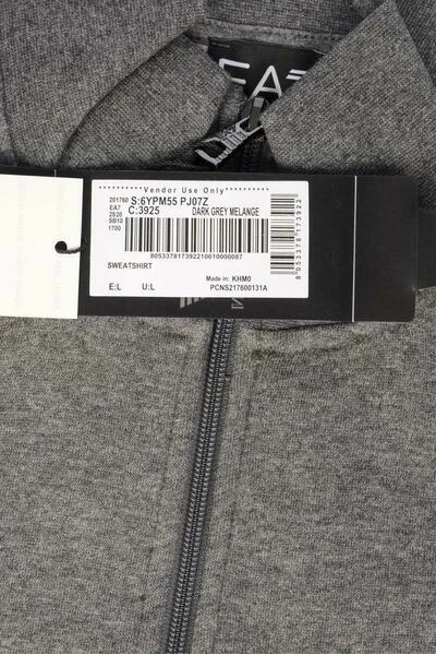 Emporio Armani EA7 Hoodies & Sweatvesten Sweatshirt Gray 4 Emporio Armani EA7 Hoodies & Sweatvesten Sweatshirt Gray - Afbeelding 2