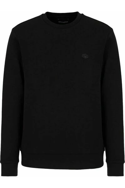 Emporio Armani EA7 Hoodies & Sweatvesten Sweatshirts Black 5 Emporio Armani EA7 Hoodies & Sweatvesten Sweatshirts Black - Afbeelding 3