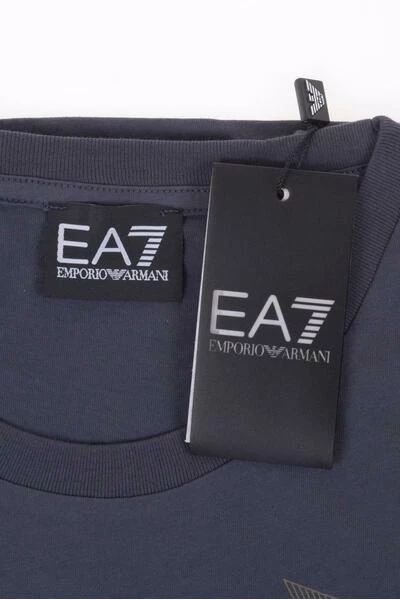 Emporio Armani EA7 Shirts T-shirt Gray 4 Emporio Armani EA7 Shirts T-shirt Gray - Afbeelding 2