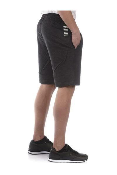 Emporio Armani EA7 Korte Broeken Shorts Gray 6 Emporio Armani EA7 Korte Broeken Shorts Gray - Afbeelding 4