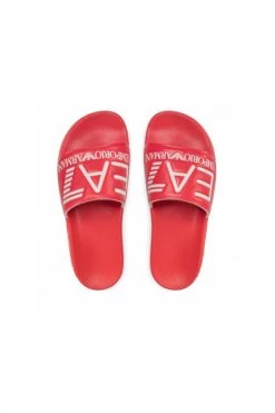 Emporio Armani EA7 Slippers Flip Flops Red