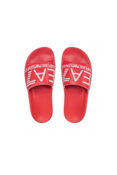 Emporio Armani EA7 Slippers Flip Flops Red 3 Emporio Armani EA7 Slippers Flip Flops Red