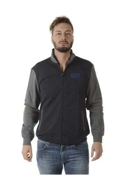 Emporio Armani EA7 Hoodies & Sweatvesten Sweatshirt Blue 5 Emporio Armani EA7 Hoodies & Sweatvesten Sweatshirt Blue - Afbeelding 3