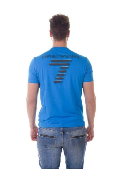 Emporio Armani EA7 Shirts T-shirt Blue 7 Emporio Armani EA7 Shirts T-shirt Blue - Afbeelding 5