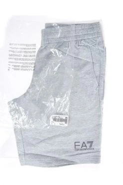 Emporio Armani EA7 Korte Broeken Sweat Shorts Gray