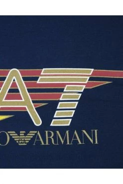 Emporio Armani EA7 Shirts T-Shirt Blue -Goedkope Emporio Armani EA7 winkel 7473102766cff6f3f08ac994b1a0996d