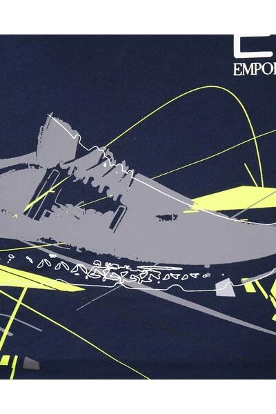 Emporio Armani EA7 Shirts T-Shirt Blue 7 Emporio Armani EA7 Shirts T-Shirt Blue - Afbeelding 5