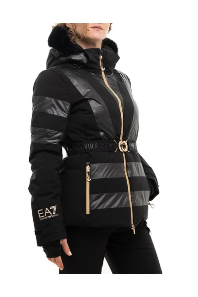 Emporio Armani EA7 Ski Jassen SKI JACKET Black 4 Emporio Armani EA7 Ski Jassen SKI JACKET Black - Afbeelding 2