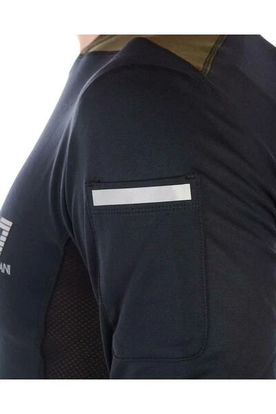 Emporio Armani EA7 Longsleeves T-shirt Black 3 Emporio Armani EA7 Longsleeves T-shirt Black