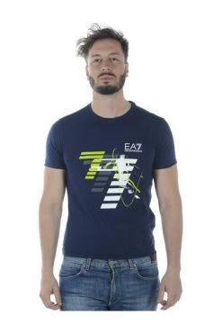 Emporio Armani EA7 Shirts T-shirt Blue 10 Emporio Armani EA7 Shirts T-shirt Blue -Goedkope Emporio Armani EA7 winkel 778069da99bc42a86033dc2acdc23452