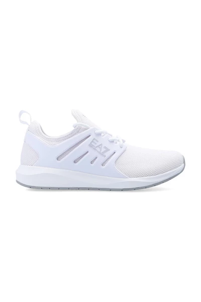 Emporio Armani EA7 Sneakers With Logo White 5 Emporio Armani EA7 Sneakers With Logo White - Afbeelding 3