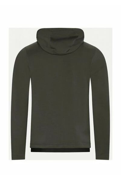 Emporio Armani EA7 Hoodies & Sweatvesten Zipped Hooded Sweatshirt Green 4 Emporio Armani EA7 Hoodies & Sweatvesten Zipped Hooded Sweatshirt Green - Afbeelding 2