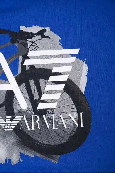 Emporio Armani EA7 Shirts T-shirt Blue 3 Emporio Armani EA7 Shirts T-shirt Blue