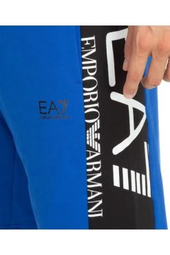 Emporio Armani EA7 Korte Broeken Men's Shorts Bermuda Blue