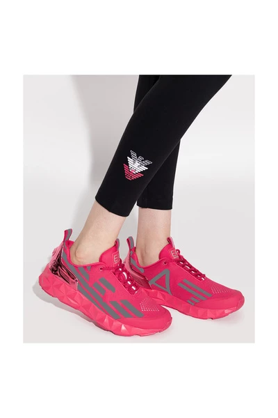 Emporio Armani EA7 Sneakers With Logo Pink 8 Emporio Armani EA7 Sneakers With Logo Pink - Afbeelding 6