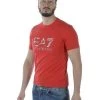 Emporio Armani EA7 Shirts T-Shirt Red -Goedkope Emporio Armani EA7 winkel 7a54dc61b5d2637084ce4fa83c717df0