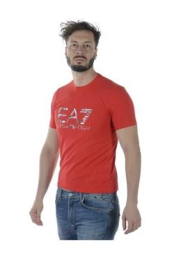 Emporio Armani EA7 Shirts T-Shirt Red