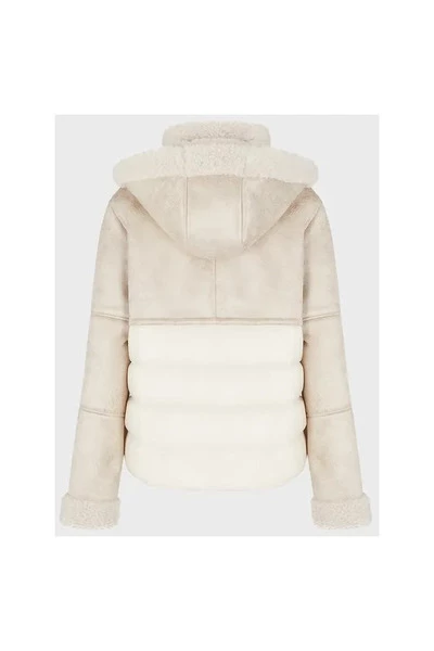 Emporio Armani EA7 Winterjassen Winter Jackets Beige 4 Emporio Armani EA7 Winterjassen Winter Jackets Beige - Afbeelding 2