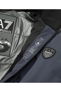 Emporio Armani EA7 Winterjassen Men's Ski Jacket Winter Stratum 7 Gray -Goedkope Emporio Armani EA7 winkel 7b39273fa50d150c2c427b429771e08e