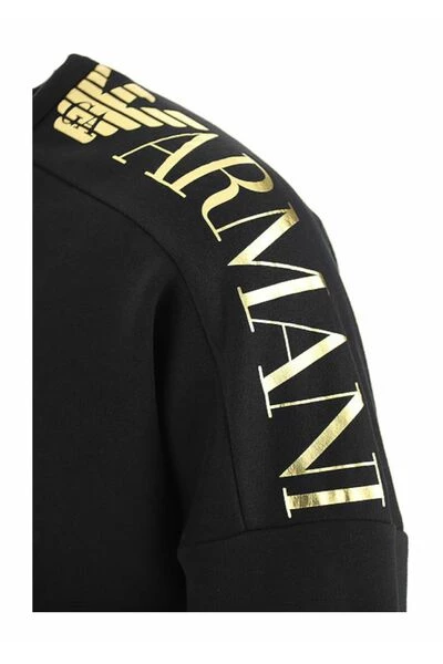 Emporio Armani EA7 Hoodies & Sweatvesten Sweatshirts & Hoodies Black 4 Emporio Armani EA7 Hoodies & Sweatvesten Sweatshirts & Hoodies Black - Afbeelding 2