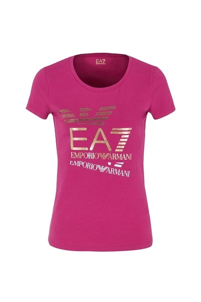 Emporio Armani EA7 T-shirts T-Shirt Pink 3 Emporio Armani EA7 T-shirts T-Shirt Pink