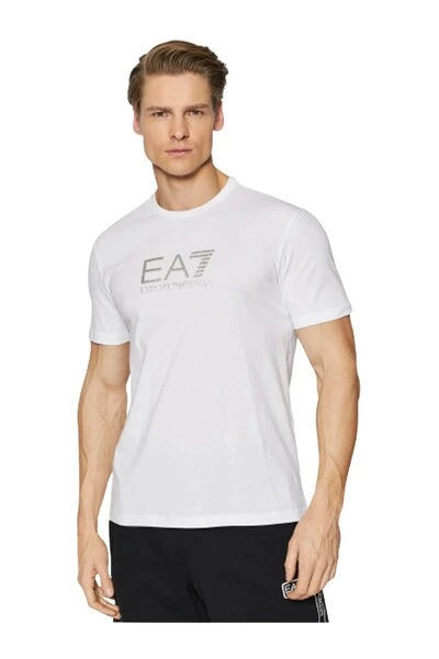 Emporio Armani EA7 Shirts T-shirt White 4 Emporio Armani EA7 Shirts T-shirt White - Afbeelding 2