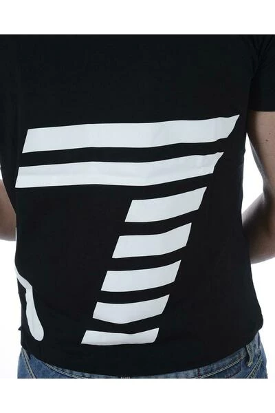 Emporio Armani EA7 Shirts T-Shirt Black 3 Emporio Armani EA7 Shirts T-Shirt Black