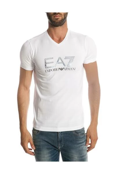 Emporio Armani EA7 Shirts T-shirt White 3 Emporio Armani EA7 Shirts T-shirt White