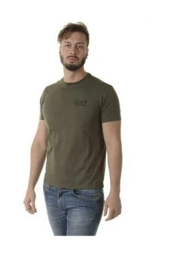 Emporio Armani EA7 Shirts T-shirt Green -Goedkope Emporio Armani EA7 winkel 7ce074d6c2f61c89fb3c3fd235fc714e