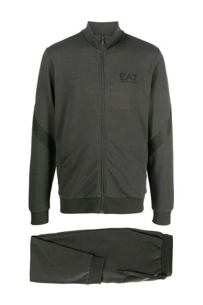 Emporio Armani EA7 Trainingspakken Training Sets Gray 3 Emporio Armani EA7 Trainingspakken Training Sets Gray