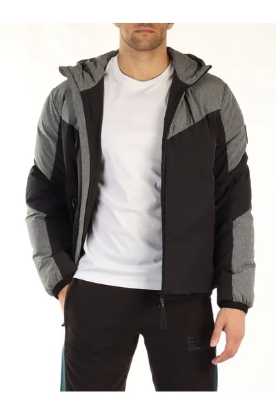 Emporio Armani EA7 Winterjassen Winter Jackets Black 4 Emporio Armani EA7 Winterjassen Winter Jackets Black - Afbeelding 2