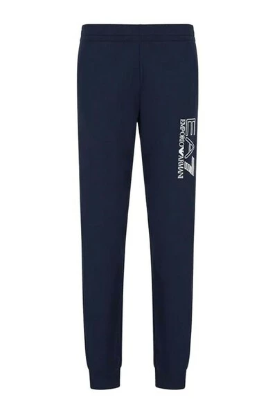 Emporio Armani EA7 Sweatpants Joggers Trousers With 3lpp53 Logo Blue 4 Emporio Armani EA7 Sweatpants Joggers Trousers With 3lpp53 Logo Blue - Afbeelding 2