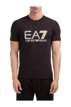 Emporio Armani EA7 Shirts Short Sleeve T-shirt Black
