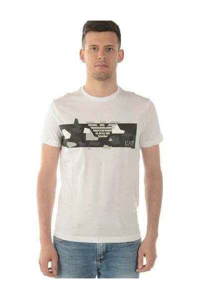 Emporio Armani EA7 Shirts 3GPT09PJT7ZBIANCO TOP White 5 Emporio Armani EA7 Shirts 3GPT09PJT7ZBIANCO TOP White - Afbeelding 3