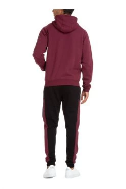 Emporio Armani EA7 Trainingspakken Men's Tracksuit Pants With Sweatshirt Fashion Red