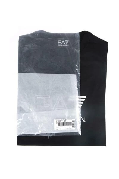 Emporio Armani EA7 Shirts T-shirt Black 6 Emporio Armani EA7 Shirts T-shirt Black - Afbeelding 4
