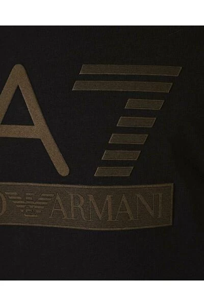 Emporio Armani EA7 Shirts T-Shirt Black 4 Emporio Armani EA7 Shirts T-Shirt Black - Afbeelding 2