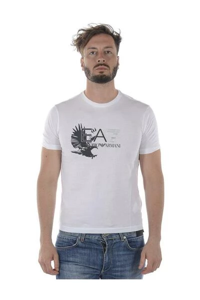 Emporio Armani EA7 Shirts T-shirt White 8 Emporio Armani EA7 Shirts T-shirt White - Afbeelding 6