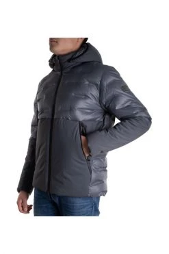 Emporio Armani EA7 Gewatteerde Jassen Jacket Gray -Goedkope Emporio Armani EA7 winkel 816efe51b4e2dfe02c488ec8d140d6bc