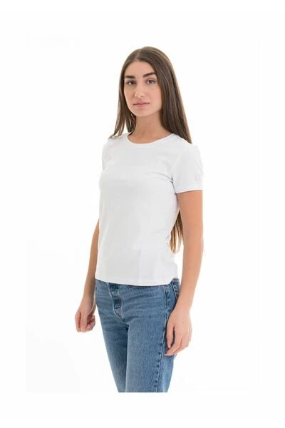 Emporio Armani EA7 T-Shirts White 6 Emporio Armani EA7 T-Shirts White - Afbeelding 4