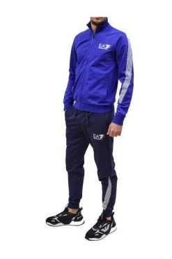 Emporio Armani EA7 Hoodies & Sweatvesten Sweatshirt Blue -Goedkope Emporio Armani EA7 winkel 834fe9ca1f3de8a60052fec048d7866d