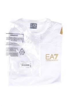 Emporio Armani EA7 Shirts T-Shirt White -Goedkope Emporio Armani EA7 winkel 847fd48aa292cb0e17ca1a1d919d89ff