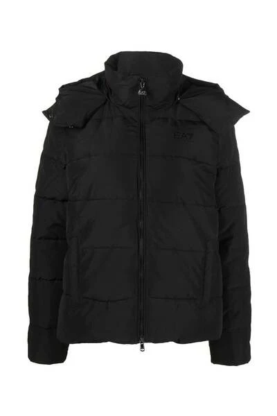 Emporio Armani EA7 Gewatteerde Jassen Down Jackets Black 3 Emporio Armani EA7 Gewatteerde Jassen Down Jackets Black