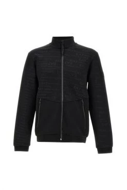 Emporio Armani EA7 Hoodies & Sweatvesten Zip-throughs Black -Goedkope Emporio Armani EA7 winkel 86922dd4f66aab5140238a5428463853